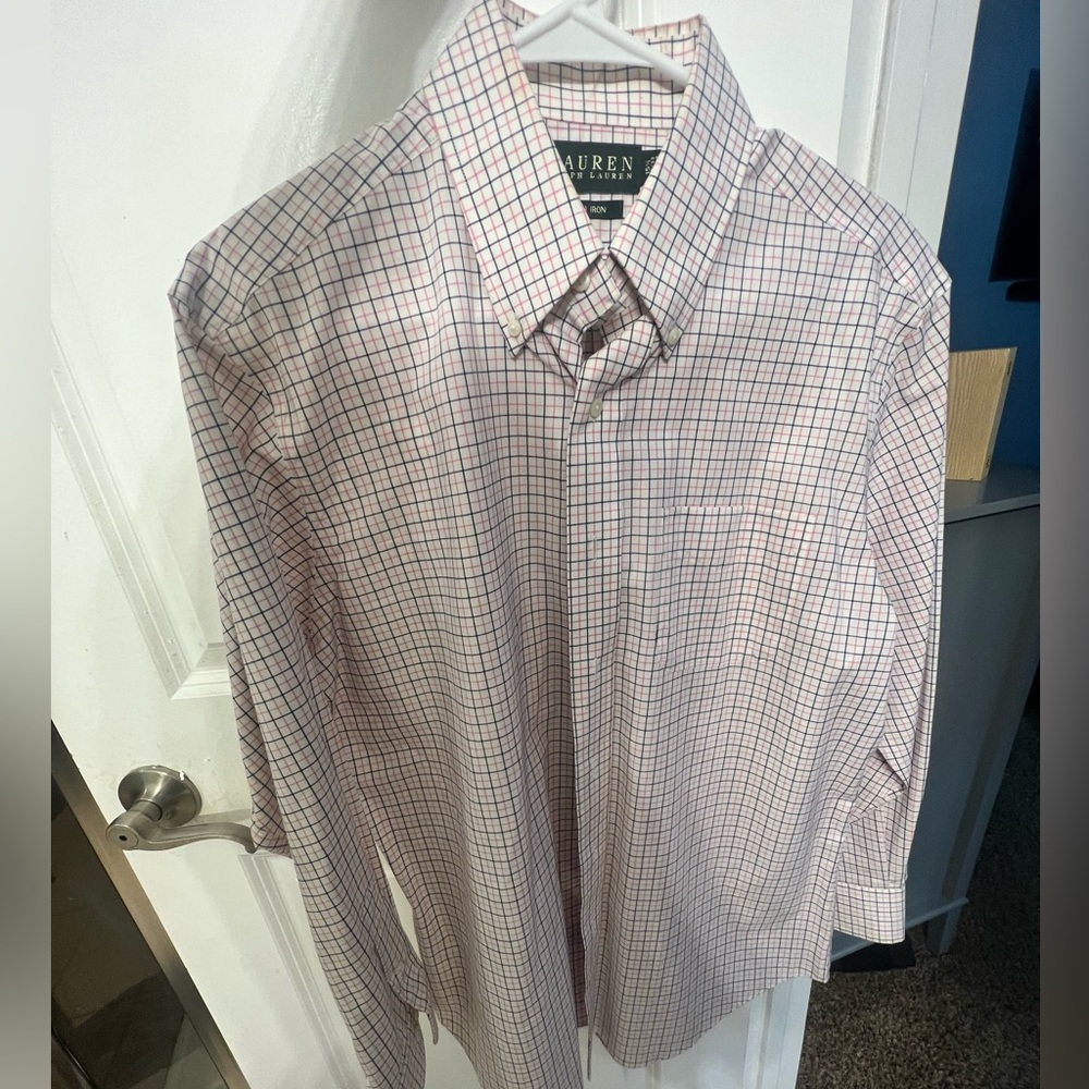 Men’s Ralph Lauren,long sleeve, cotton, button down shirt